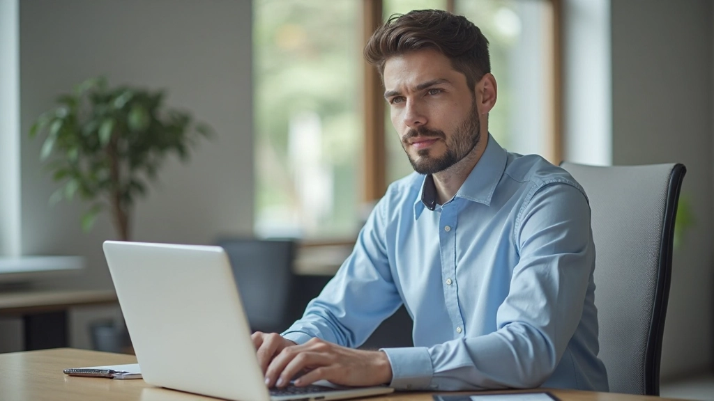 Специалист по управлению проектами, использующий современное программное обеспечение для планирования и отслеживания хода выполнения задач на компьютере